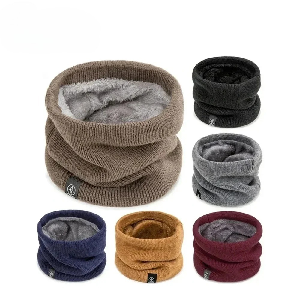 Running Gear To Keep Warm - Calentador de Cuello Tejido de Moda,