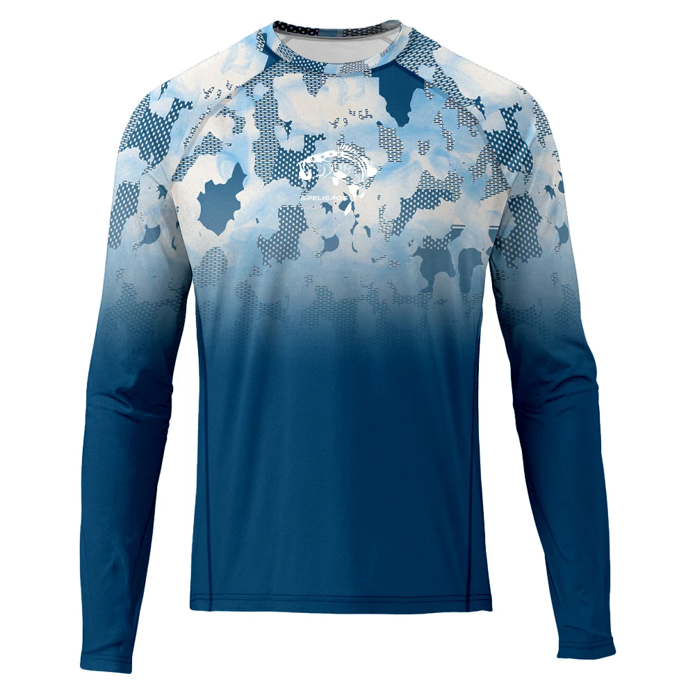 Running Gear Long Sleeve - Camisa de pesca, Tops, camiseta para