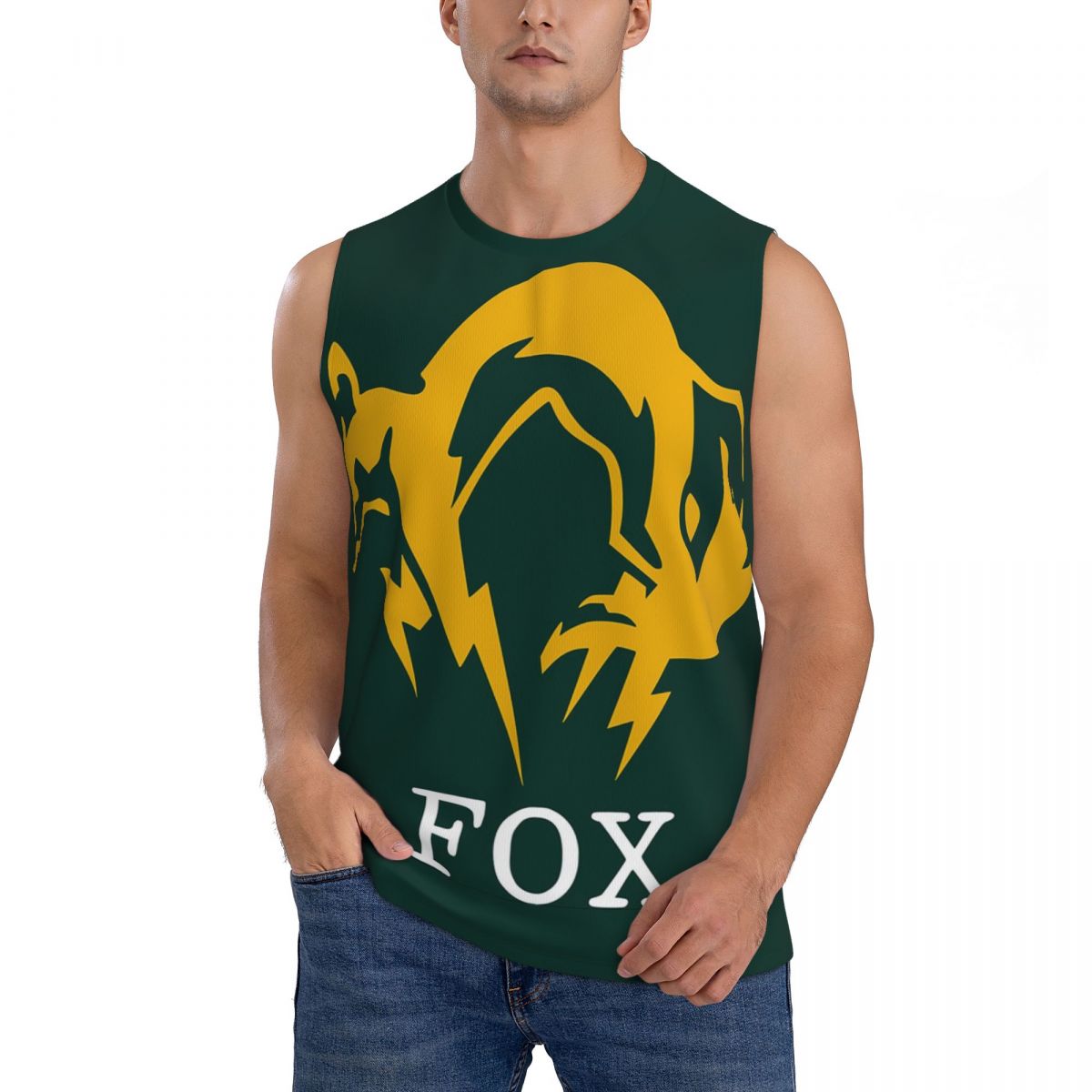 Running Gear Tank - Metal Gear Solid Fox - Camisetas