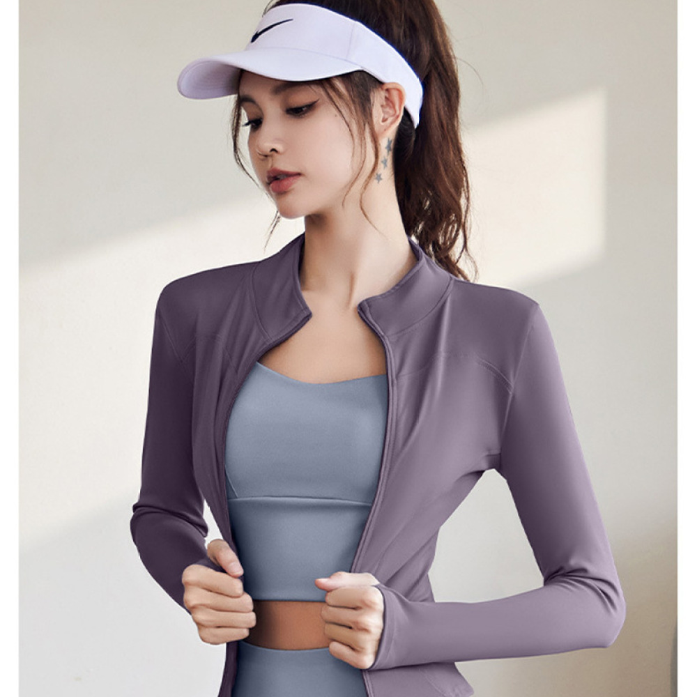 Running Gear Long Sleeve - Chaqueta Deportiva de Yoga de Secado