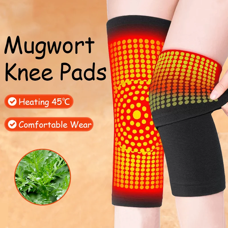 Running Gear In The Cold - Rodilleras Mugwort autocalentables, protección de piernas