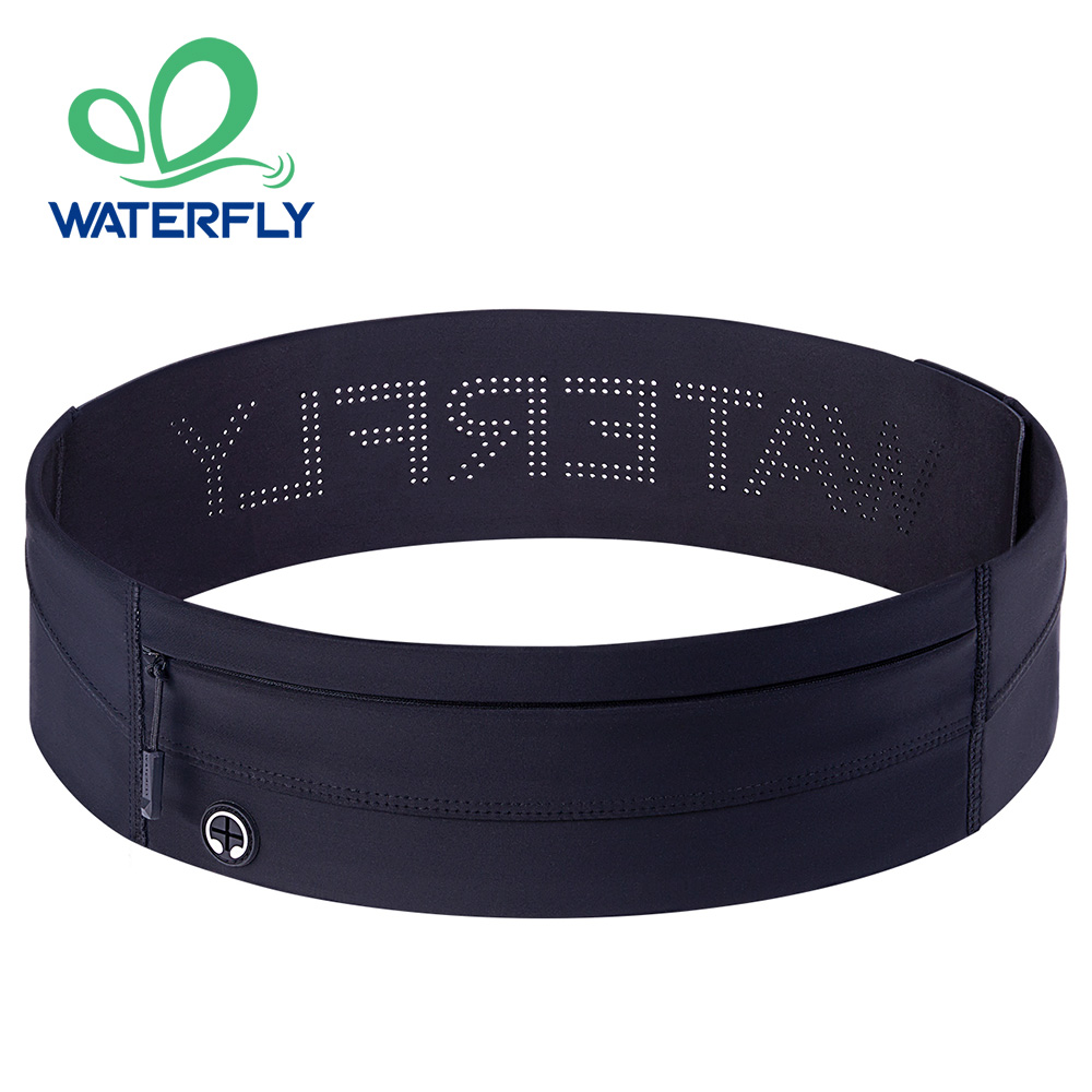 Running Zwift - Riñonera para correr WATERFLY, cinturilla de