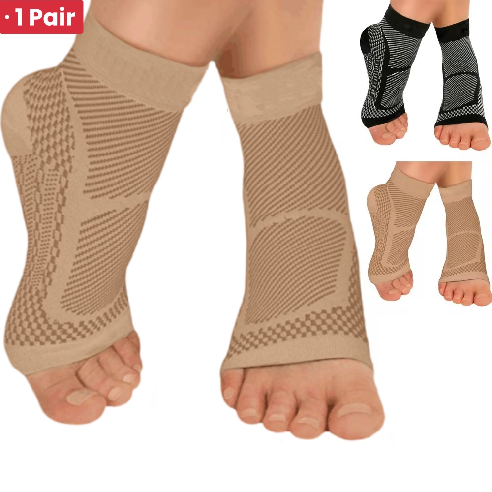 Compression Calf Sleeve - 1 par de tobilleras deportivas, funda