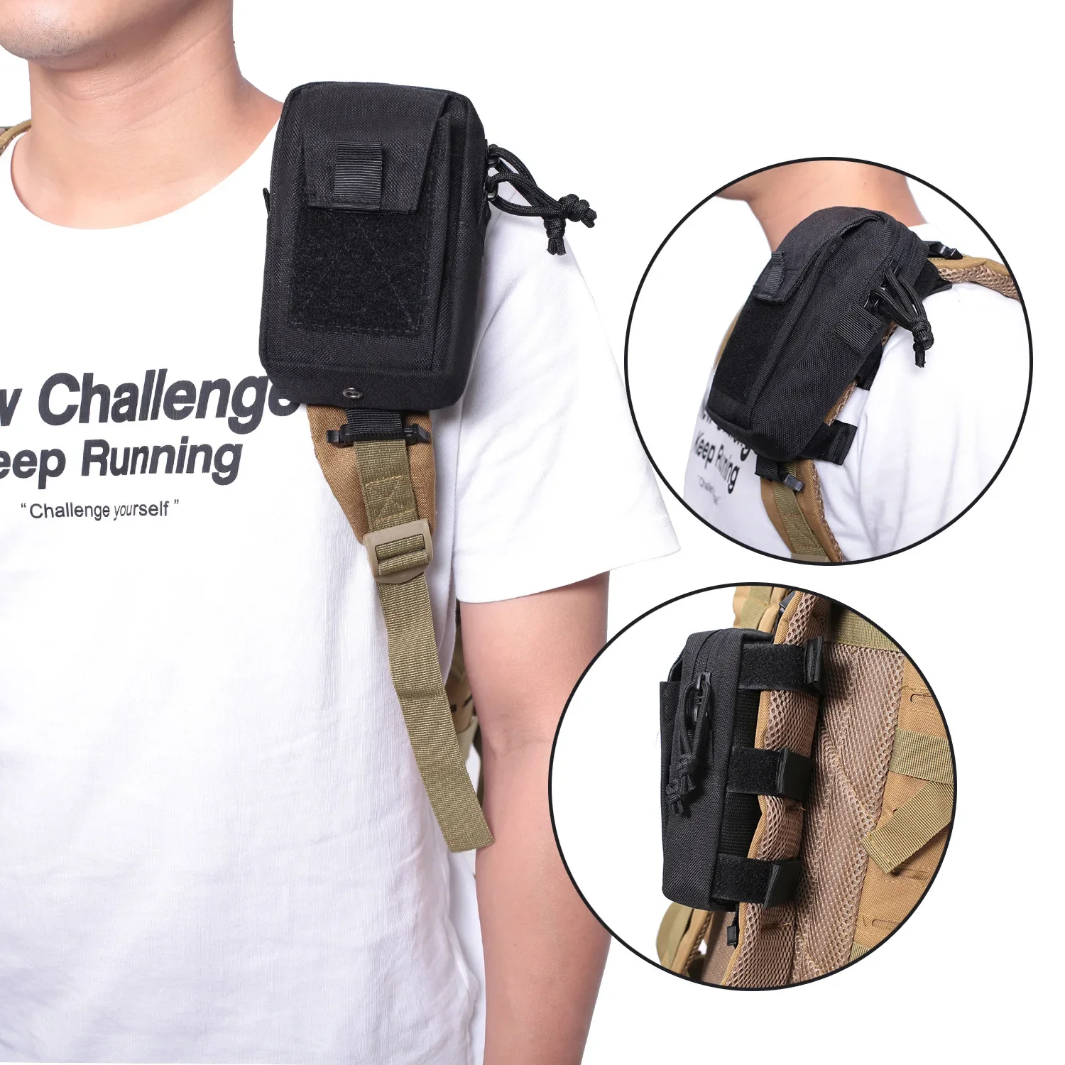 Soporte para teléfono con corr - Running Gear Backpack reseña y precio