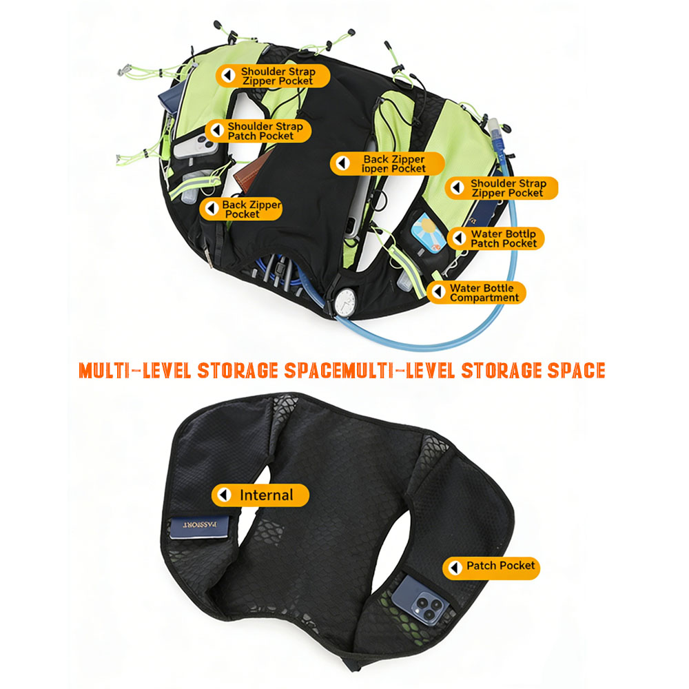 Mochila ligera para correr, ch - Running Gear Ultramarathon reseña y precio
