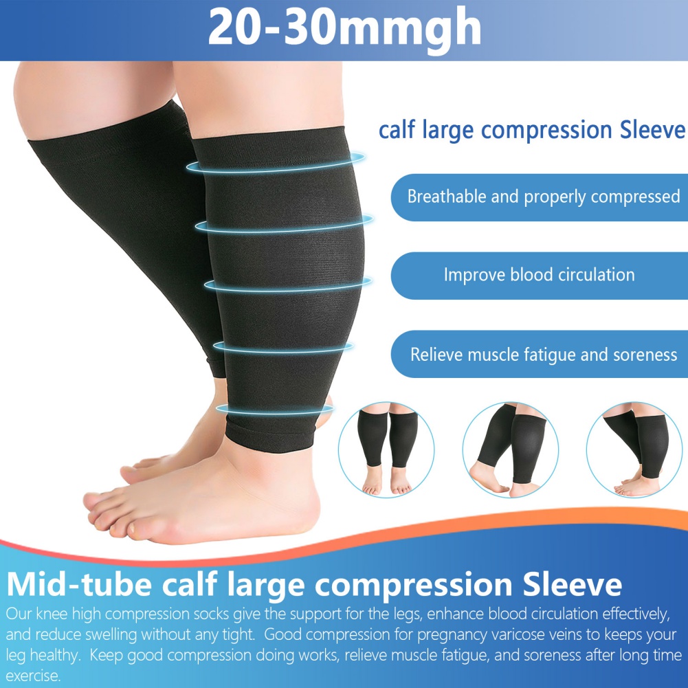 Medias de compresión para homb - Compression Calf Sleeve reseña y precio