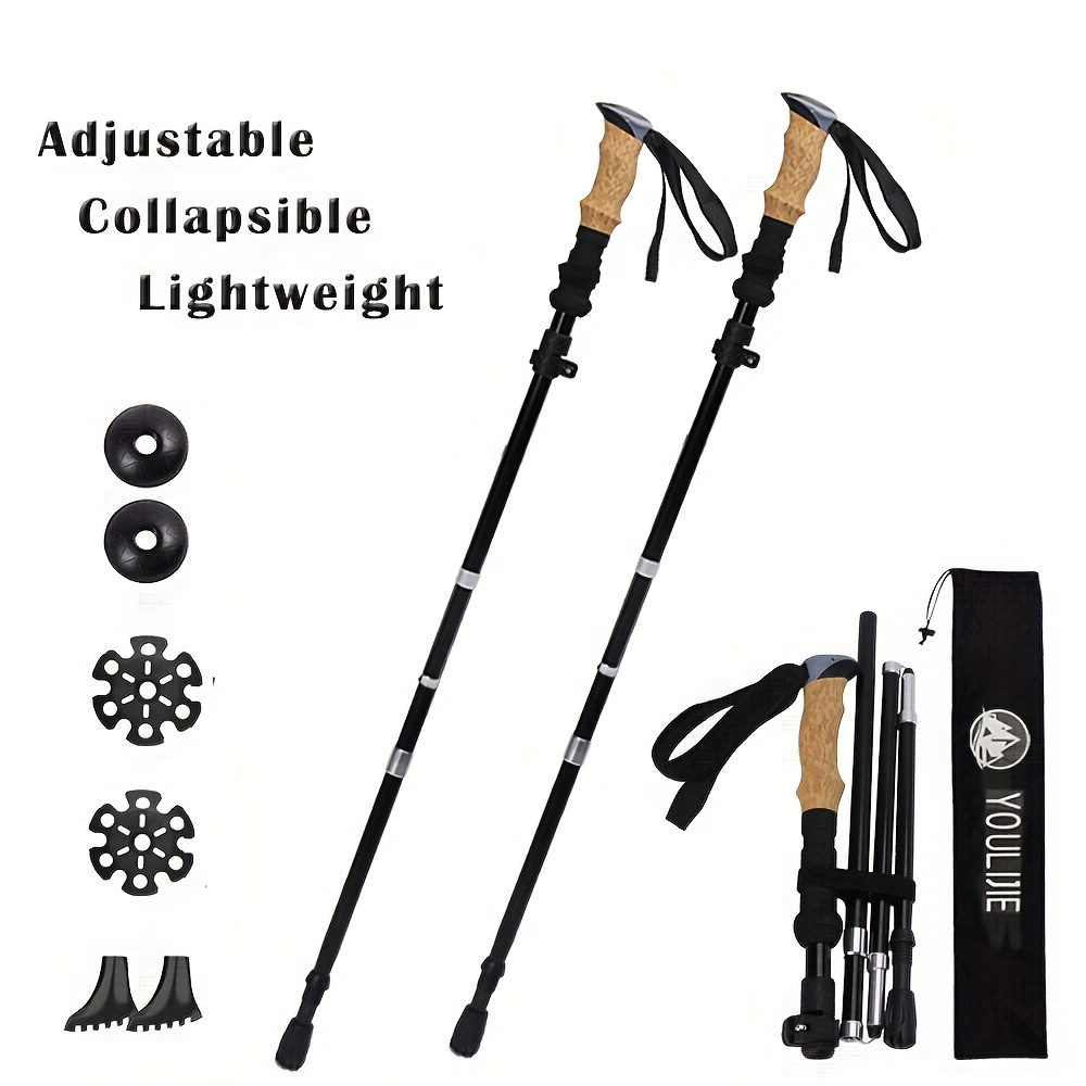 Bastones de senderismo ultra f - Trekking Pole Carbon reseña y precio