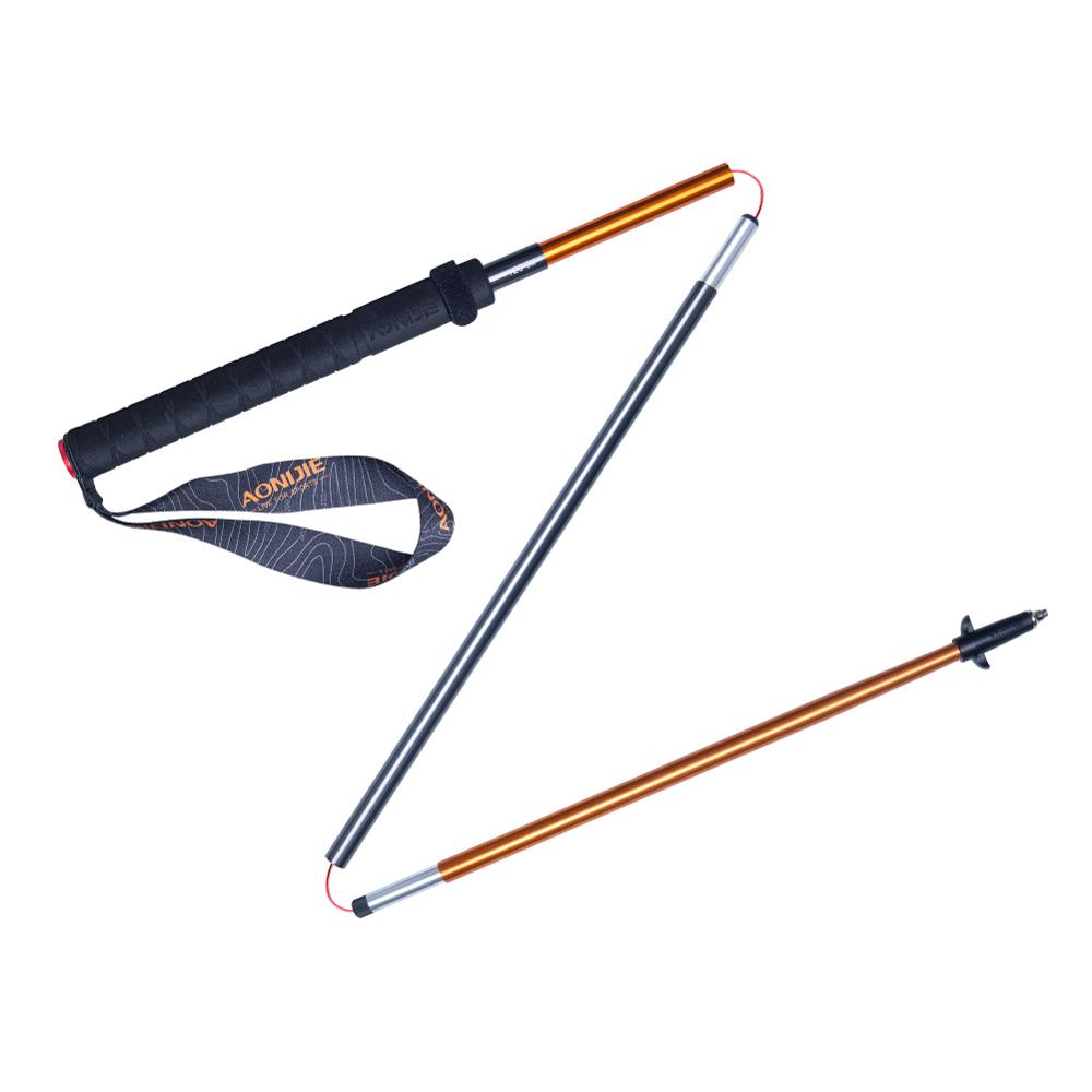 AONIJIE-bastón plegable ultral - Trekking Pole Carbon reseña y precio