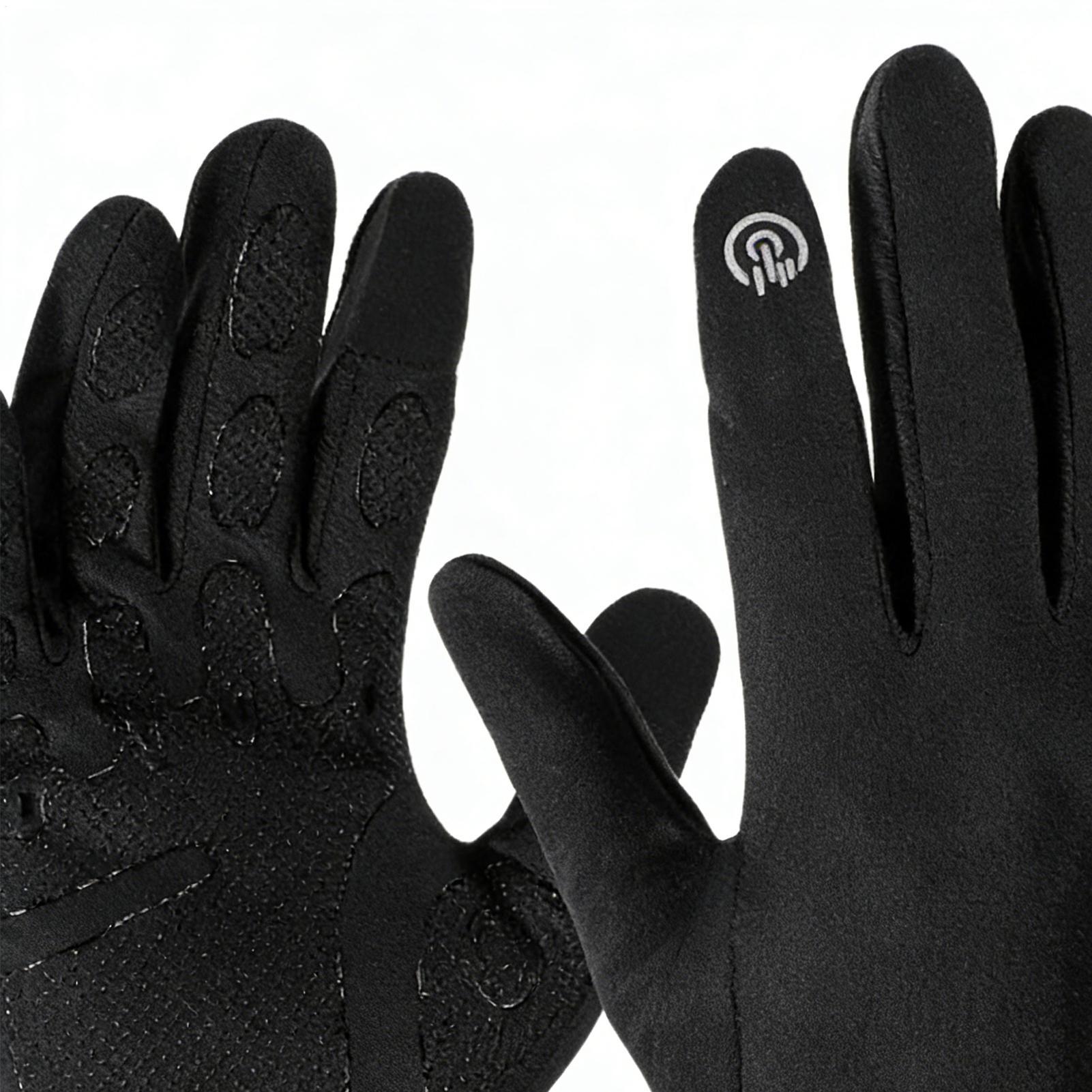 Guantes cálidos para ciclismo, - Running Gear In The Cold reseña y precio