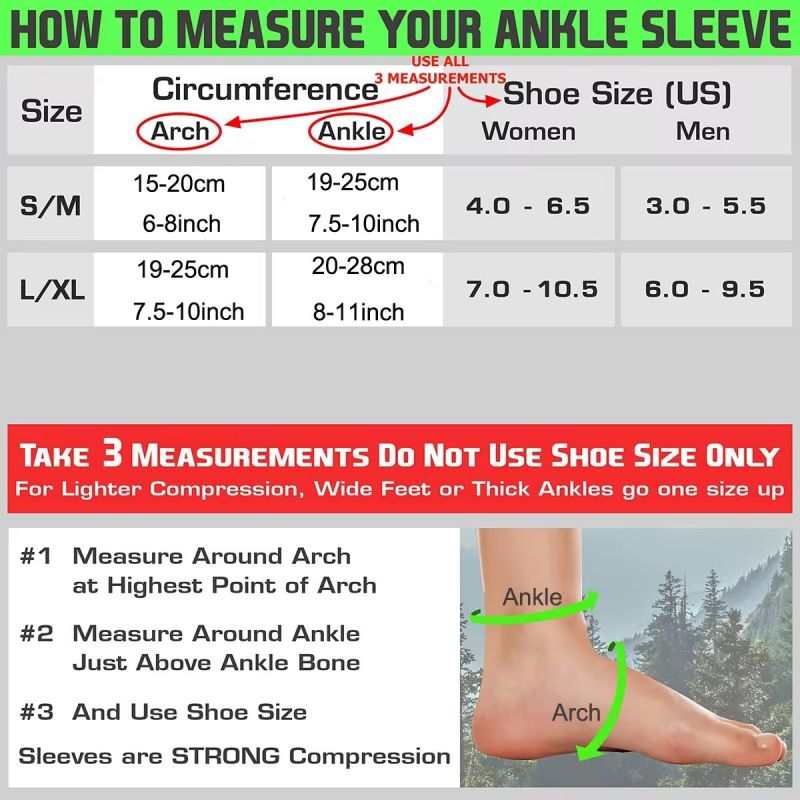 1 par de tobilleras deportivas - Compression Calf Sleeve reseña y precio