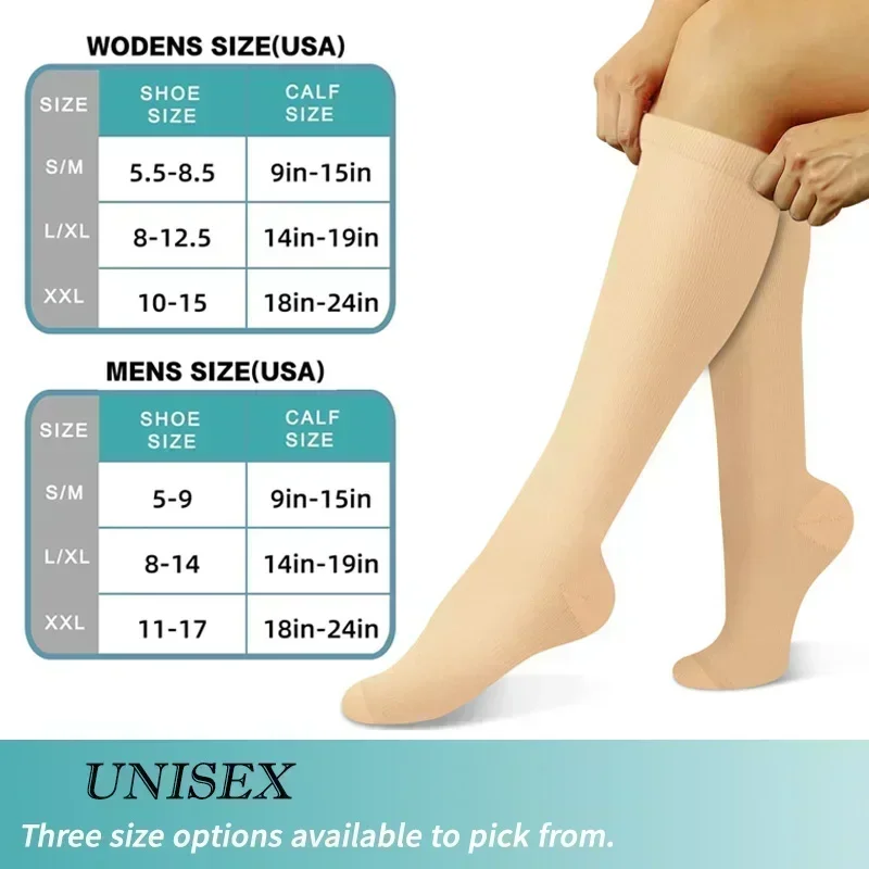 1 Par de Calcetines de Compres - Compression Calf Sleeve reseña y precio